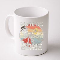 Trombone Bad To The Bone Retro Skeleton Marching Band Player Coffee Mug