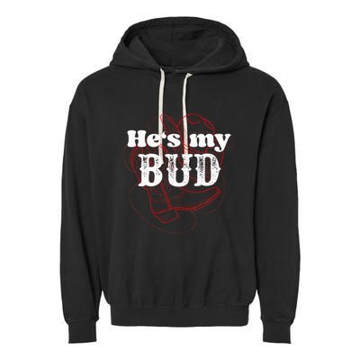 Texas Bud Texas Sissy Square Dance Couple Rodeo Garment-Dyed Fleece Hoodie