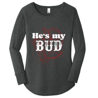 Texas Bud Texas Sissy Square Dance Couple Rodeo Women's Perfect Tri Tunic Long Sleeve Shirt