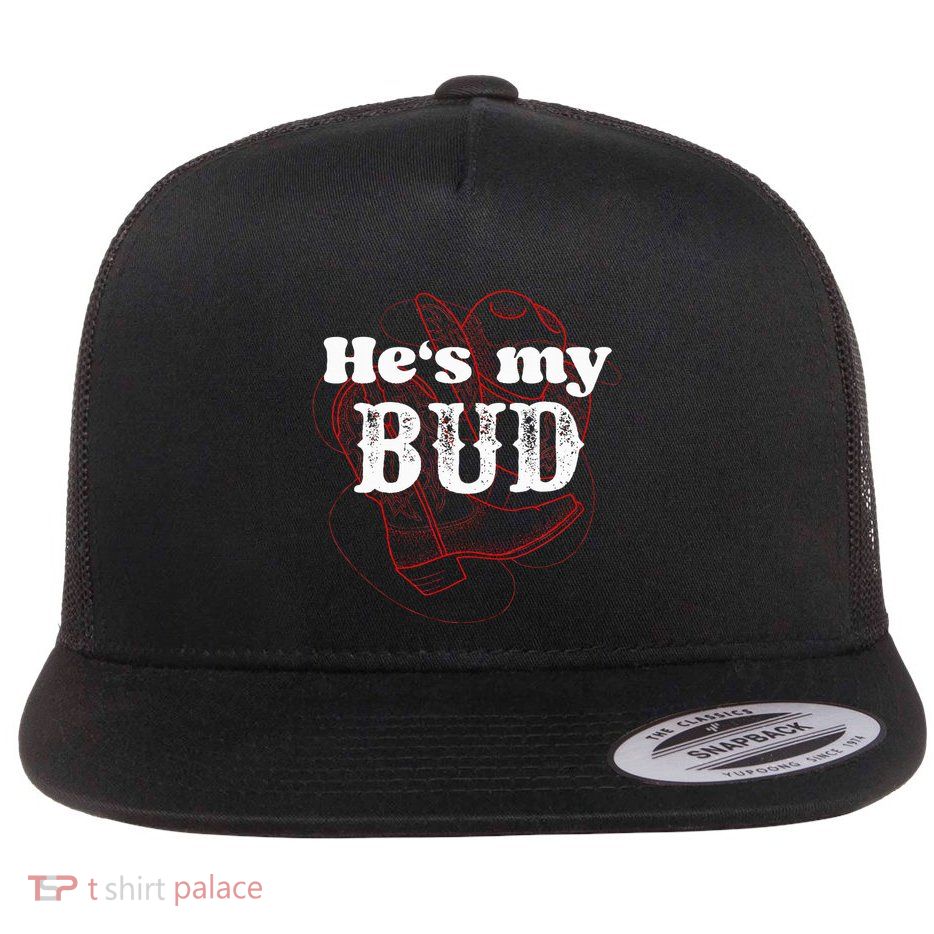 Texas Bud Texas Sissy Square Dance Couple Rodeo Flatbill Hat