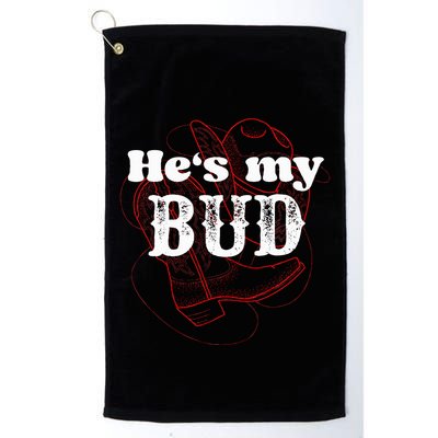 Texas Bud Texas Sissy Square Dance Couple Rodeo Golf Towel