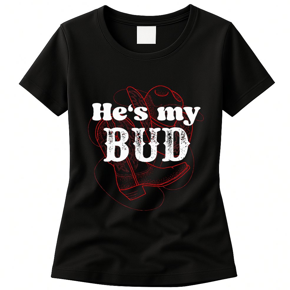 Texas Bud Texas Sissy Square Dance Couple Rodeo Womens T-Shirt