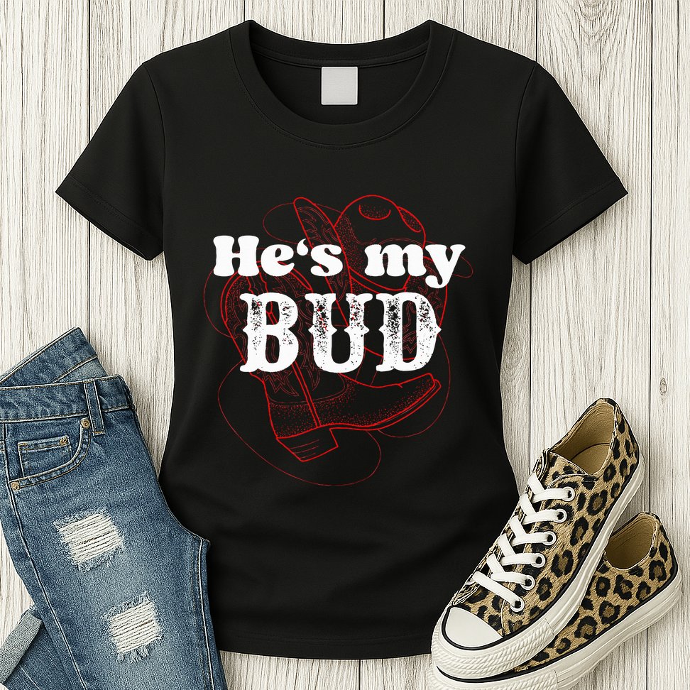 Texas Bud Texas Sissy Square Dance Couple Rodeo Womens T-Shirt