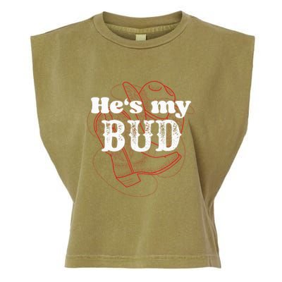 Texas Bud Texas Sissy Square Dance Couple Rodeo Garment-Dyed Women's Muscle Tee