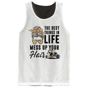 The Best Things In Life Mess Up Your Hair UTV SXS Mesh Reversible Basketball Jersey Tank