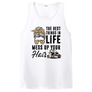 The Best Things In Life Mess Up Your Hair UTV SXS PosiCharge Competitor Tank