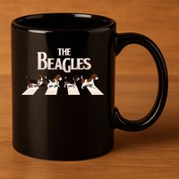 The Beagles 11oz C Handle Ceramic Mug