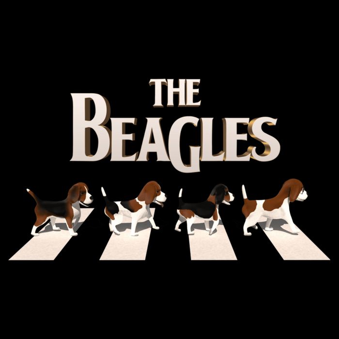 The Beagles 16 in Basic Backpack
