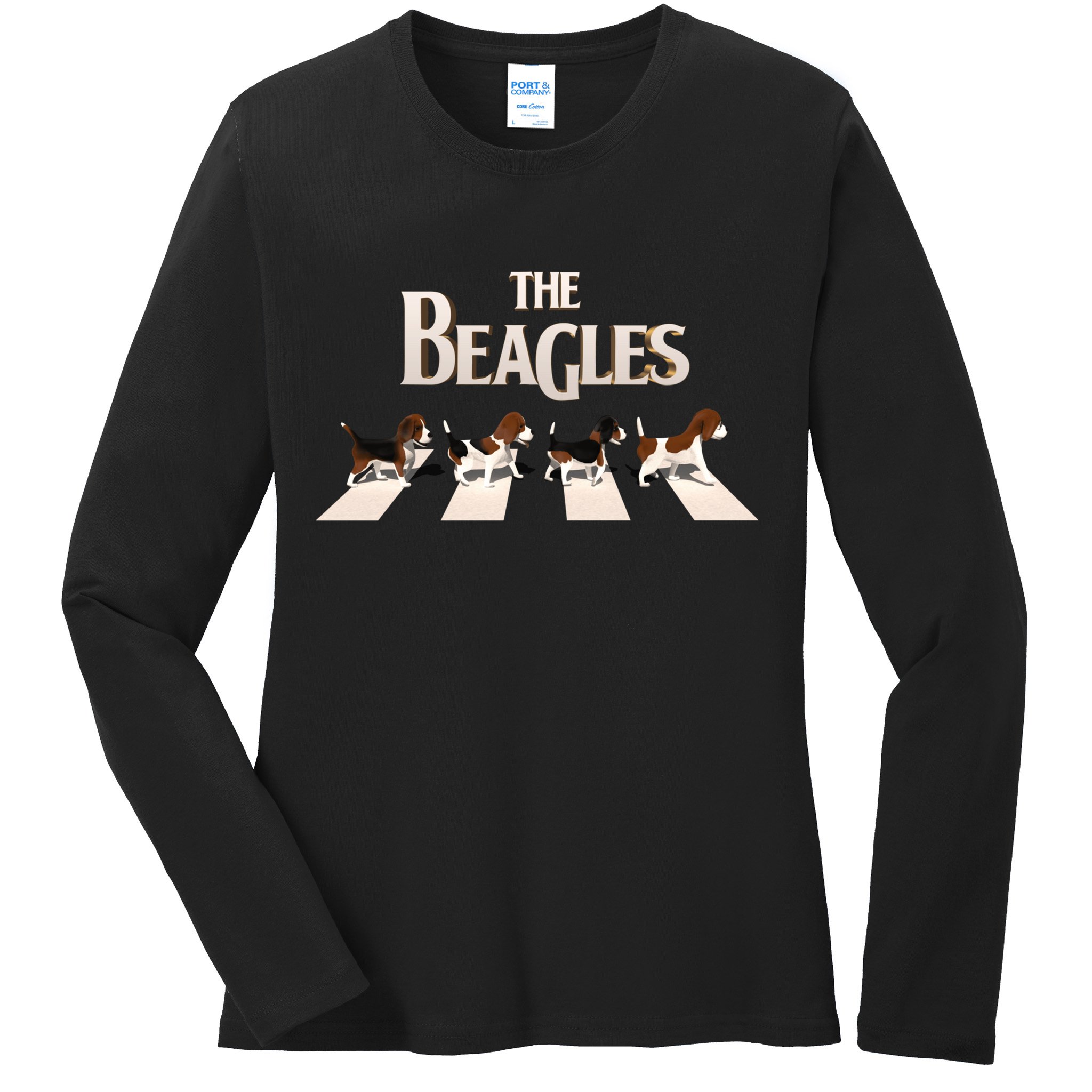The Beagles Ladies Long Sleeve Shirt