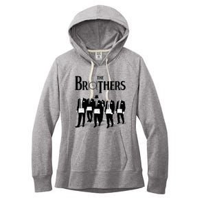 The Brothers Together The Point Within A Circle Masonic Women's Fleece Hoodie