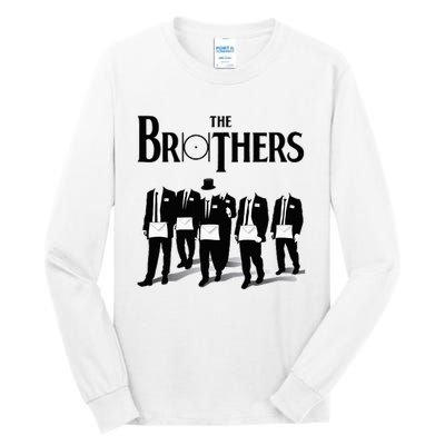 The Brothers Together The Point Within A Circle Masonic Tall Long Sleeve T-Shirt