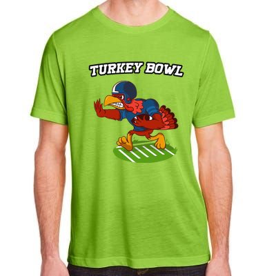 Turkey Bowl Thanksgiving Football Pilgrim Adult ChromaSoft Performance T-Shirt