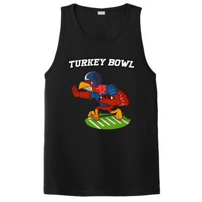 Turkey Bowl Thanksgiving Football Pilgrim PosiCharge Competitor Tank