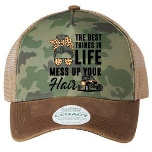 The Best Things In Life Mess Up Your Hair Utv Sxs Gift Legacy Tie Dye Trucker Hat