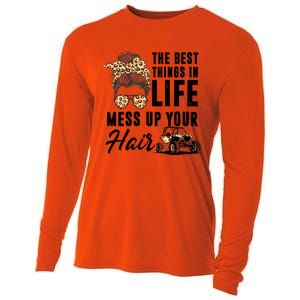 The Best Things In Life Mess Up Your Hair Utv Sxs Gift Cooling Performance Long Sleeve Crew