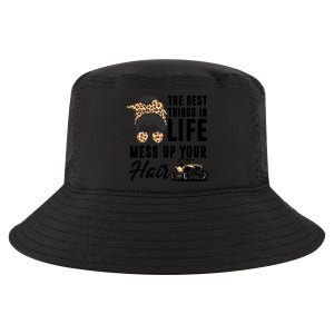 The Best Things In Life Mess Up Your Hair Utv Sxs Gift Cool Comfort Performance Bucket Hat