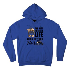 The Best Things In Life Mess Up Your Hair Utv Sxs Gift Hoodie