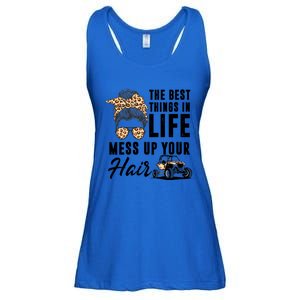 The Best Things In Life Mess Up Your Hair Utv Sxs Gift Ladies Essential Flowy Tank