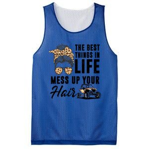 The Best Things In Life Mess Up Your Hair Utv Sxs Gift Mesh Reversible Basketball Jersey Tank