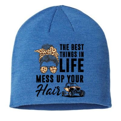 The Best Things In Life Mess Up Your Hair Utv Sxs Cool Gift Sustainable Beanie