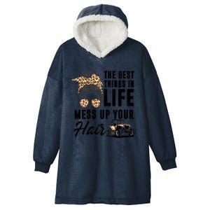 The Best Things In Life Mess Up Your Hair Utv Sxs Cool Gift Hooded Wearable Blanket