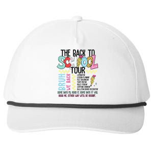 The Back To School Bruh We Back Snapback Five-Panel Rope Hat