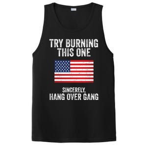 Try Burning This One Sincerely Hang Over Gang Tom Macdonald PosiCharge Competitor Tank