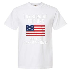 Try Burning This One Sincerely Hang Over Gang Tom Macdonald Garment-Dyed Heavyweight T-Shirt