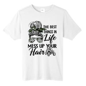 The Best Things In Life Mess Up Your Hair UTV SXS Funny Tall Fusion ChromaSoft Performance T-Shirt