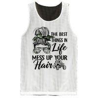 The Best Things In Life Mess Up Your Hair UTV SXS Funny Mesh Reversible Basketball Jersey Tank