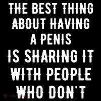 The Best Thing About Having A Penis Flatbill Hat