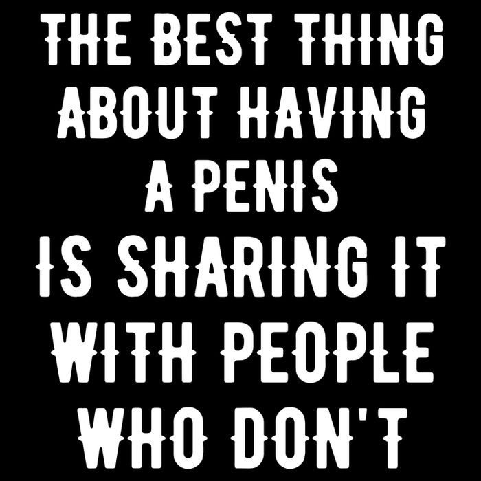 The Best Thing About Having A Penis 16 in Basic Backpack