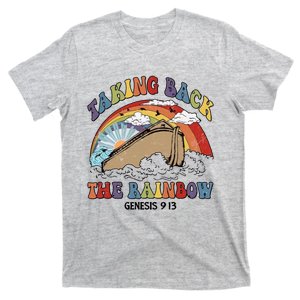 Taking Back The Rainbow Christian Jesus Rainbow Ship T-Shirt