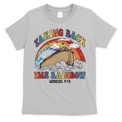 Taking Back The Rainbow Christian Jesus Rainbow Ship T-Shirt