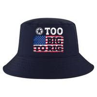 Too Big To Rig Saying Trump 2024 Cool Comfort Performance Bucket Hat