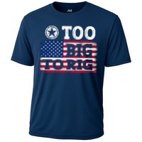 Too Big To Rig Saying Trump 2024 Performance Shirt