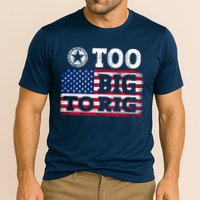 Too Big To Rig Saying Trump 2024 Performance Shirt