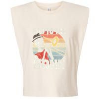 Trombone Bad To The Bone Retro Skeleton Marching Band Player Garment-Dyed Women's Muscle Tee