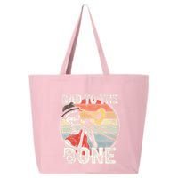 Trombone Bad To The Bone Retro Skeleton Marching Band Player 25L Jumbo Tote