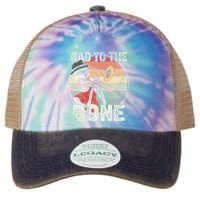 Trombone Bad To The Bone Retro Skeleton Marching Band Player Legacy Tie Dye Trucker Hat