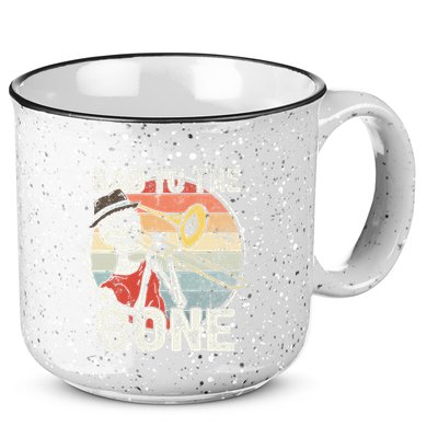 Trombone Bad To The Bone Retro Skeleton Marching Band Player 15oz Campfire Ceramic Mug