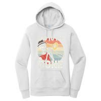 Trombone Bad To The Bone Retro Skeleton Marching Band Player Women's Pullover Hoodie
