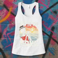 Trombone Bad To The Bone Retro Skeleton Marching Band Player Womens Tank Top