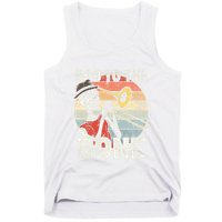 Trombone Bad To The Bone Retro Skeleton Marching Band Player Tank Top