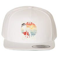 Trombone Bad To The Bone Retro Skeleton Marching Band Player Wool Snapback Cap