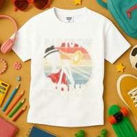 Trombone Bad To The Bone Retro Skeleton Marching Band Player Kids T-Shirt