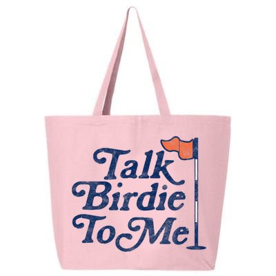 Talk Birdie To Me Funny Golfer Dad Fathers Day Golf 25L Jumbo Tote