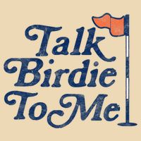 Talk Birdie To Me Funny Golfer Dad Fathers Day Golf Drawstring Bag