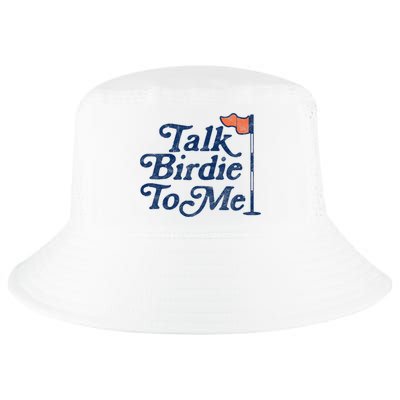 Talk Birdie To Me Funny Golfer Dad Fathers Day Golf Cool Comfort Performance Bucket Hat