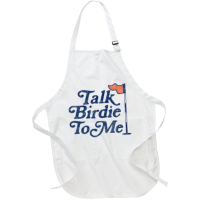 Talk Birdie To Me Funny Golfer Dad Fathers Day Golf Apron